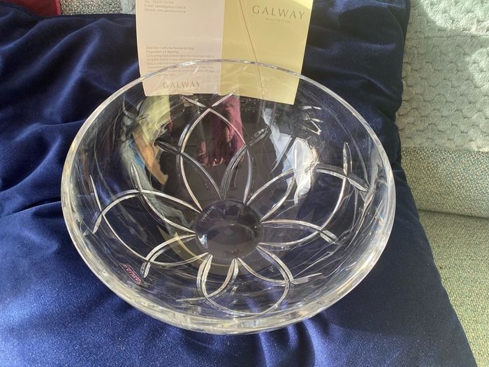 Galway Crystal Trifle Bowl