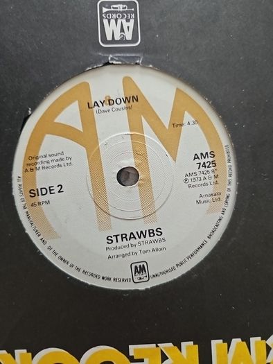 Strawbs 7" - Part Of The Union