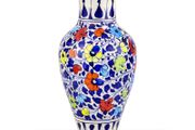 Handmade and Hand Painted Ceramic Flower Vase | Warehouse Clearance | Massive Discount | Bargain price