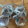 Ladies Silver Sandals new with tags  Primark Image 3
