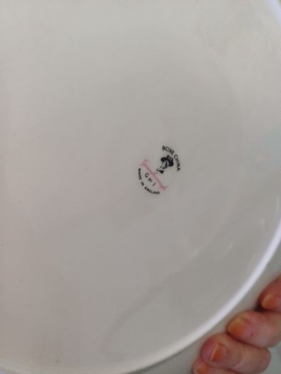 Large  Vintage Gainsborough Fox Hound  China Plate 26.5cm