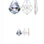 Crystal pendants with connectors Image 5