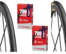 2 Mavic Aksion Tyres and 2 Tubes Bundle 700x23c