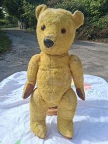 Early 1930's Mohair Articulated Teddy Bear