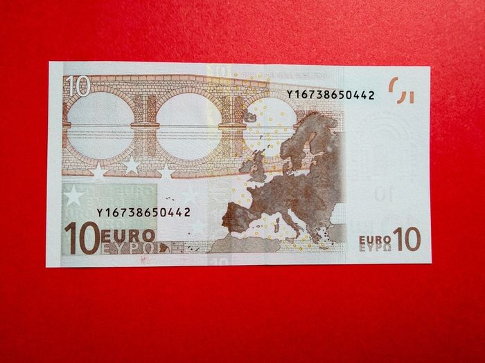 European Union  GREECE     (  Y  )  10 Euro. 2002. ( JCT   ) plate Code  NO3O  Scarce ( Uncirculated )