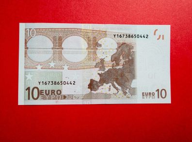 European Union  GREECE     (  Y  )  10 Euro. 2002. ( JCT   ) plate Code  NO3O  Scarce ( Uncirculated )