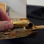 1950's Compact Lipstick Cigarette Blunt Mesh Handle Purse Image 3