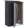 Garden Sheds Anthracite 140.5 x 74 x 200 cm Metal Image 2
