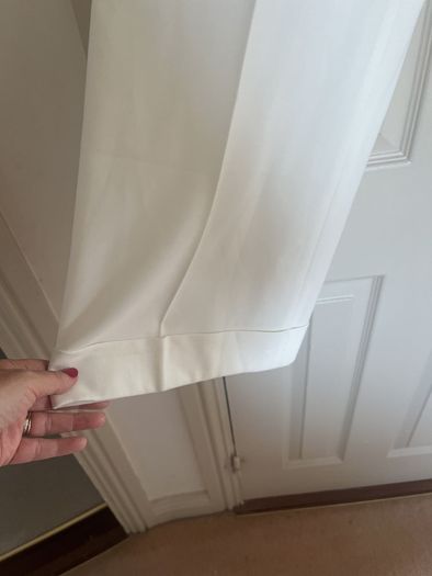 Zara cream trousers