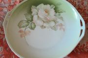 PLATE - Rose Design - Vintage