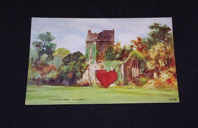 Ireland Postcard : Muckross Abbey , Killarney , Co. Kerry - 1940s