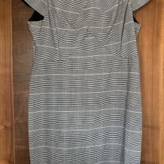 Marks and Spencer Black, White and Pink Dress