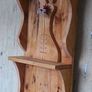 Rustic Driftwood Couple Floating Shelf Image 10