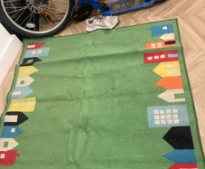 IKEA kids play rug large square