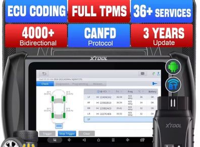 XTOOL IP819TP TPMS Programming Tool TPMS Relearn Activation Tire Pressure Monitoring Sensor Programmer Car Diagnostic Tools