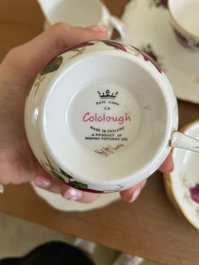Colclough Bone China Tea Set