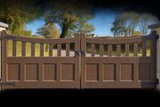 Pair of Wooden Driveway Gates