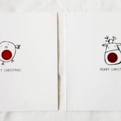 Christmas Cards with Envelope (pack of 10)