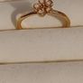 Pandora Sakura (Cherry Blossom)  Gold (585) Ring Image 5