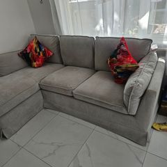 L-shaped sofa