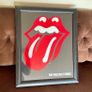 Framed Rolling Stones Lips Poster 2004 Image 5