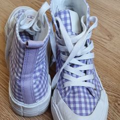 Size 5 - A Lovely Pair of Hi Top Platform Trainers - #