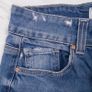 Paige Medium Blue Sasha Ankle High-Waisted Wide Leg Turn up Jeans Size 25 Image 5
