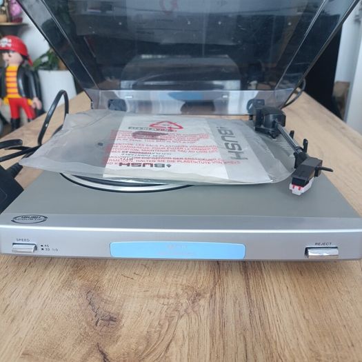Bush Acoustics MTT1 Mini Turntable 33/45 RPM Record Player