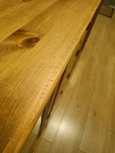 IKEA Leksvik Solid Pine Sideboard