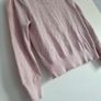 6years Polo Ralph Lauren Girls Light Pink Bobble Knit Cardigan Image 4