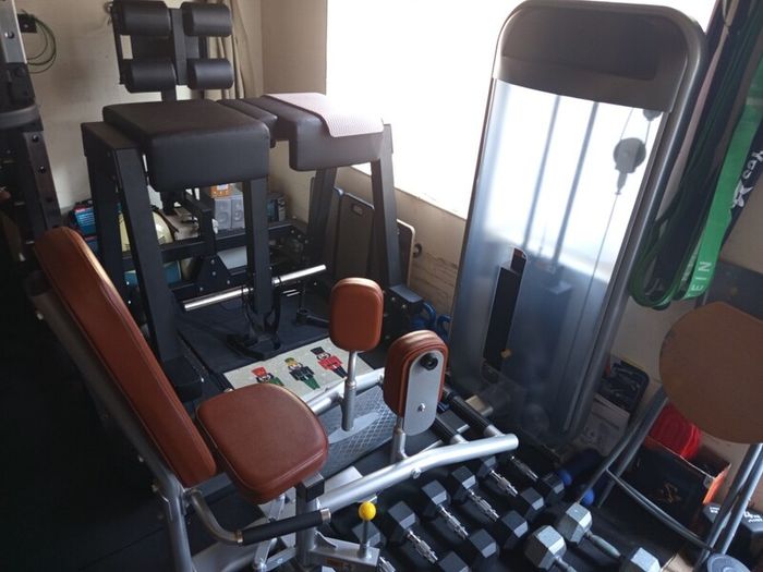 Hip adductor/abductor machine