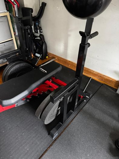 Weights Rack, Bench, Weights & Barbell