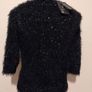 Black Sequin Jumper Top, New with tags Image 9