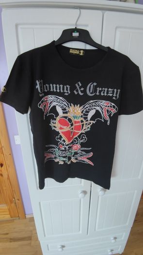 Young & Crazy Antique T-Shirt Limited Edition