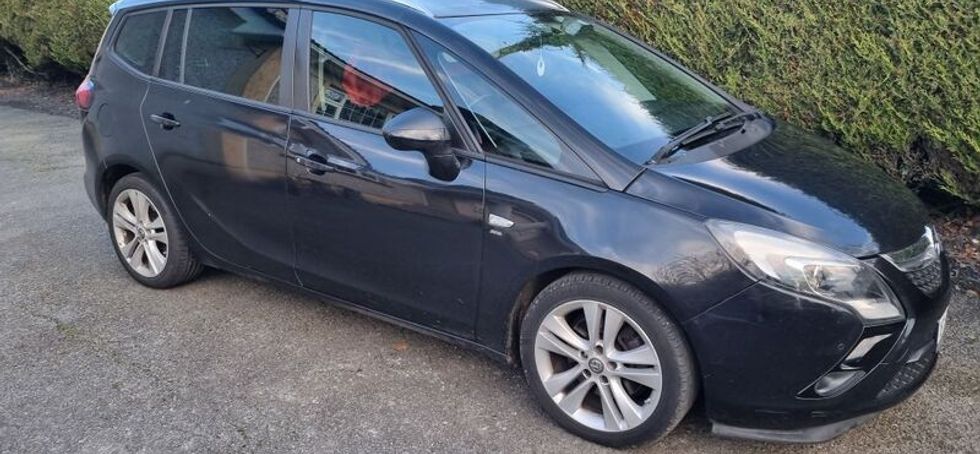 161 Vauxhall Zafira tourer 7 seater