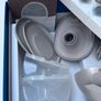 Eufy S1 Wearable Breast Pump: Full Set except for one of the two 24mm flanges. Image 3