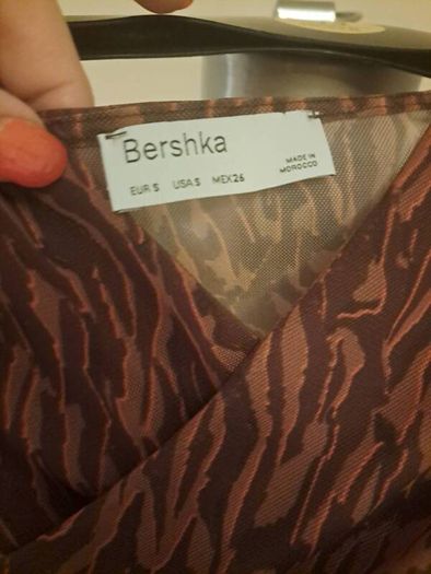 Bershka corset top long sleeve size S UK 8 EU36 Postage included