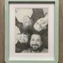 BRAND NEW Duck Egg Blue Curved Frames - Set of 3 Image 2
