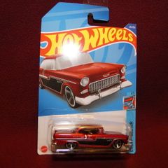 Hotwheels 55 Chevy Mattel 2021 Long Card 20-250 Chevy Bel Air 1-5