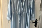 As new Selected Femme Tie Waist Shirt Dress - Size 36