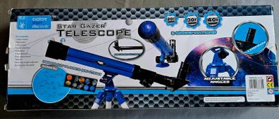kids telescope opened but unused