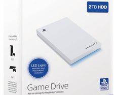 Game Drive for PS4/PS5 2TB, External HDD, USB 3.0, Officially Licensed, Blue LED, incl 2 weeks Playstation+ (STLV2000202)