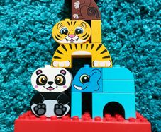 Duplo my first balancing animals