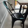 metal  bistro chairs Image 2