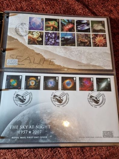 Mint UK FDC album