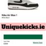 Nike Air Max 1 Classic White Grey Black Suede Image 5