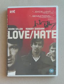 LOVE/HATE TV show autographs John Boy and Elmo