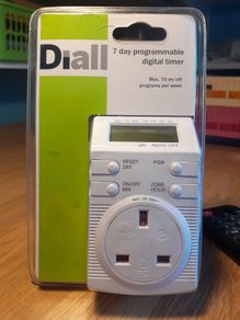 7 Day Programmable Digital Timer - New