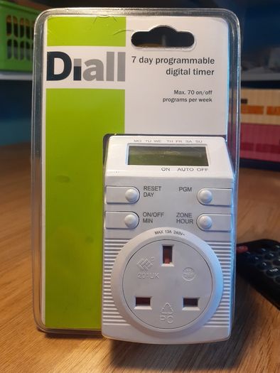 7 Day Programmable Digital Timer - New