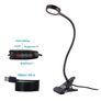 EYOCEAN Clip on Light Reading Lights, Desk Lamps, Eye Protection Kids Desk Lamp with Strong Clamp, Flexible Night Light 3 Modes 9 Dimming Levels Image 3